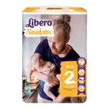  Памперси за новородено - Libero Newborn, размер 2 (3-6 кг), 70 бр