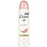 Дезодорант спрей против изпотяване и лимонова върбинка - Dove Go Fresh, 150 мл
