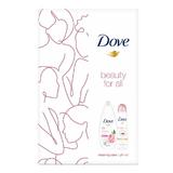  Регенериращ подаръчен комплект - Душ гел Dove Beauty for All Relaxing Care 250 мл + дезодорант спрей 150 мл