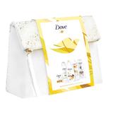 Подаръчен комплект - Dove Nourishing Secrets Replenishing Solid Soap Cream 100гр + Дезодорант спрей 150 мл + Душ гел 250 мл + Шампоан 250 мл + Лосион за тяло 250 мл + Подаръчна торбичка