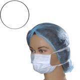Защитна бяла маска с ластик - Prima White Surgical Face Mask Ear-Loop 50 броя