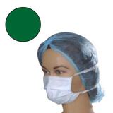 Защитна зелена маска с връзки - Prima Green Surgical Face Mask Ties on Both Sides 50 броя