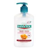  Антибактериален подхранващ течен сапун Sanytol, 250 мл