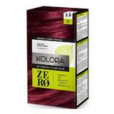 Полутрайна крем боя - Kolora Zero No Ammonia Color Cream, нюанс 3.9 Royal Ruby, 120 мл