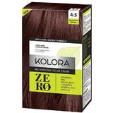 Полутрайна крем боя - Kolora Zero No Ammonia Color Cream, нюанс 4.5 Mahogany Brown, 120 мл