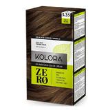 Полутрайна крем боя - Kolora Zero No Ammonia Color Cream, нюанс 5.35 Earth Brown, 120 мл