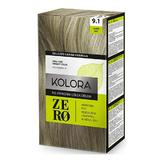 Полутрайна крем боя - Kolora Zero No Ammonia Color Cream, нюанс 9.1 Silver Ash, 120 мл