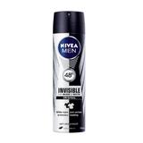 Дезодорант против изпотяване Invisible Spray за мъже - Nivea Men Invisible for Black & White Original, 150 мл