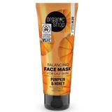 Балансираща маска за мазна кожа с тиква и мед, Organic Shop75 мл