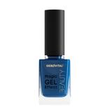 Лак за нокти Gerovital Beauty Magic Gel Effect нюанс 23 синьо 11 мл