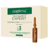 Лечение с кератин Gerovital Liquid Keratin Expert Treatment, 10 ампули x 10 мл