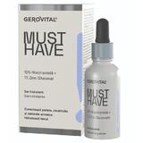 Ниацинамид хидратиращ серум Gerovital Must Have 10% , 30 мл