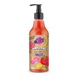 Душ гел Natural Go Soothing Shower Gel with Raspberries & Strawberries Skin Supergood Organic Shop, 500 мл