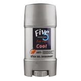 Дезодорант стик гел  FIVE 5 Cool - SuperFinish - 65 гр