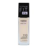 Фон дьо тен Maybelline - Fit Me Luminous & Smooth Porcelain 110, 30 мл