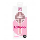 Розова четка за коса Ilu Hair Brush Lollipop Candy