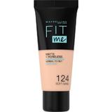 Фон дьо тен - Maybelline Fit Me! Matte + Poreless Normal to Oily Skin, нюанс 128 Soft Sand, 30 мл