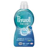 Течен перилен препарат за синтетични и смесени тъкани - Perwoll Renew Sport&Refresh, 990 мл