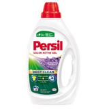 Течен препарат за цветни дрехи с аромат на лавандула - Persil Color Active Gel Deep Clean Lavender, 19 пранета, 855 мл