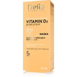 Нощна маска с лифтинг ефект за лице с витамин С, Delia Cosmetics, 50 мл