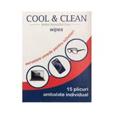 Мокри кърпички за очила Cool&Clean 15 броя