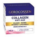 Дневен крем против бръчки с колаген против стареене със SPF 10 , Gerocossen Laboratoires, 50 мл