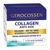 Дневен хидратиращ крем против бръчки със SPF 10 за суха кожа Collagen Anti-age, Gerocossen Laboratoires, 50 мл
