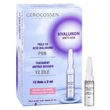 Ампули с чиста хиалуронова киселина - Hyaluron Anti-age, Gerocossen Laboratoires, 12 ампули х 2 мл