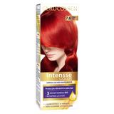 Трайна боя за коса Intense Color, нюанс Nr. 7.6 Червен огън, Gerocossen, 50 мл