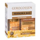 Подаръчен комплект Manuka Bio - Крем против бръчки за образувани бръчки 45+, 50 мл и Мицеларна вода 3 в 1, 300 мл, Gerocossen