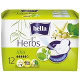 Дамски превръзки Deo Fresh Hygienic Absorbents - Bella Herbs Tilia, 12 бр