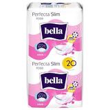 Хигиенни абсорбиращи превръзки - Bella Perfecta Slim Rose Deo Fresh, 20 бр