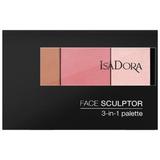 Палитра за контур Isadora Contour Palette - Face Sculptor 3 in 1, Shade 62 Cool Pink, 12 гр
