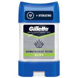 Овлажняващ гел дезодорант против изпотяване за мъже - Gillette Antiperspirant Gel Aloe, 70 мл
