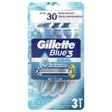 Бръснач с 3 ножчета - Gillette Blue 3 Cool Comfortfresh, 3 бр