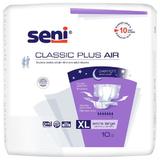 Памперси за възрастни през нощта - Seni Classic Plus Air All-in-one Adult Diapers XL Extra Large, 10 бр