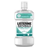 Флуорна вода за уста с мента - Listerine Natural Enamel Protect Mint, 500 мл