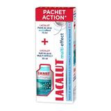 Паста за зъби, 75 мл + Мицеларна вода за уста, 50 мл - Lacalut Multi-Effect, 1 опаковка