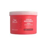 Маска за боядисана коса с дебел конец - Wella Professionals Invigo Color Brilliance Coarse, версия 2023, 500 мл