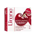 Дневен/нощен хидратиращ и стягащ крем с череши 20+ - Lirene Dermo Program Moisturizing Cherry, 50 мл