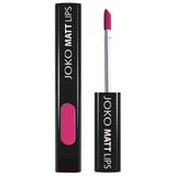 Течно матиращо червило - Joko Liquide Lipstick Matt Lips, нюанс 061 Pink Passion, 5 мл