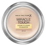 Крем фон дьо тен с SPF 30 - Max Factor Miracle Touch Cream to Liquid Foundation, нюанс 39 Rose Ivory, 11.5 гр