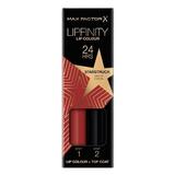 Течно червило - Max Factor Lipfinity, Lip Color + Top Coat, нюанс 090 Starstruck, 1 опаковка