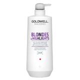 Балсам за руса коса - Goldwell Dualsenses Blondes & Highlights Anti-Yellow Conditioner, 1000 мл