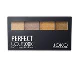 Четирицветни сенки за очи - Joko Perfect Your Look Quattro Eye Shadow, нюанс 402, 5 гр