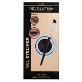 Очна линия Revolution Gel Eyeliner Pot With Brush, Makeup Revolution, черна, 1 бр