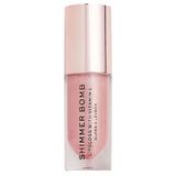 Гланц за устни - Makeup Revolution Shimmer Bomb, нюанс Glimmer Nude, 1 бр