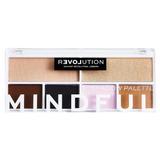 Палитра сенки за очи - Makeup Revolution Relove Color Play Love Mindful Shadow Palette, 1 бр