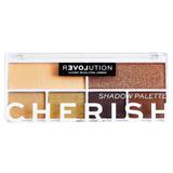 Палитра сенки за очи - Makeup Revolution Relove Color Play Cherish Shadow Palette, 1 бр