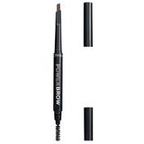 Молив за вежди с четка - Makeup Revolution Relove Power Brow Pencil, нюанс Brown, 0,3 гр